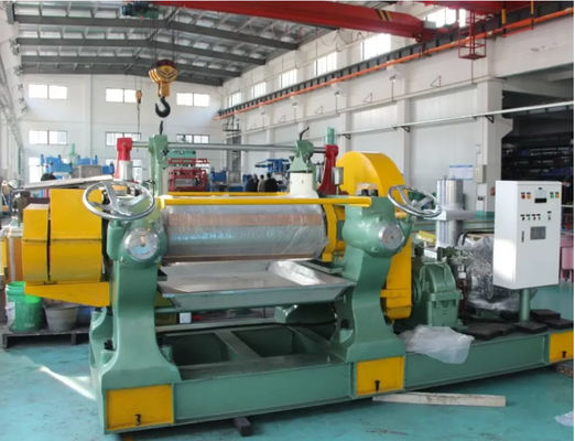 400MM Roller Rubber Compounding Equipment เครื่องผสมยางสำหรับซิลิโคนแข็ง