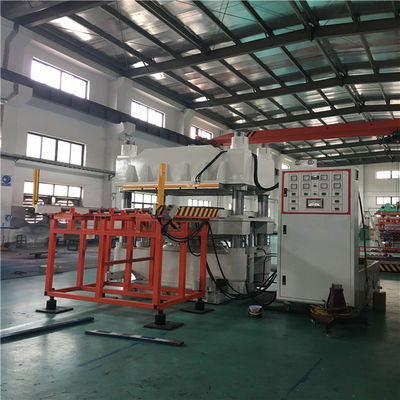500 Ton Clamp Force Single Station Vulcanizing Machine โปรแกรม SIEMENS PLC