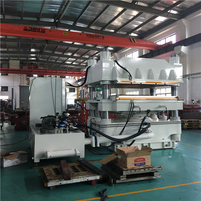 500 Ton Clamp Force Single Station Vulcanizing Machine โปรแกรม SIEMENS PLC