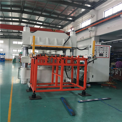 500 Ton Clamp Force Single Station Vulcanizing Machine โปรแกรม SIEMENS PLC