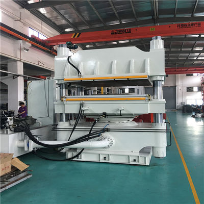 500 Ton Clamp Force Single Station Vulcanizing Machine โปรแกรม SIEMENS PLC