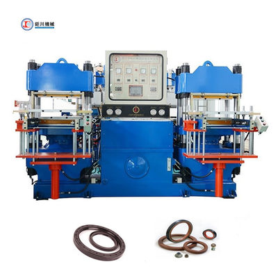 ยางซิลิโคน ไฮดรอลิก Vulcanizing เครื่องผลิตการพิมพ์อัดร้อนสําหรับการผลิต O Ring Seal จากโรงงานจีน
