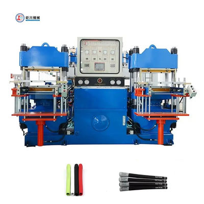 โรงงานจีนแม่นยําสูงและที่ก้าวหน้า Hydraulic Vulcanizing Hot Press Machine สําหรับการทํายางกอล์ฟจับ
