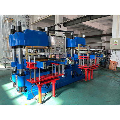 จีน ราคาโรงงานและคุณภาพสูง ยาง Bumper ไฮดรอลิก Vulcanizing เครื่องผลิตอัดร้อน