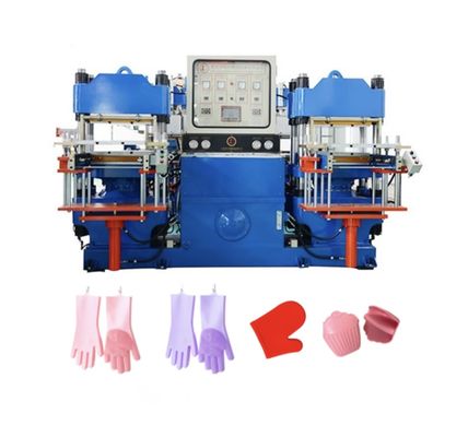 ไฮดรอลิก Vulcanizing Hot Press Machine Plate Vulcanizer ด้วยแรงกรง 50-1000