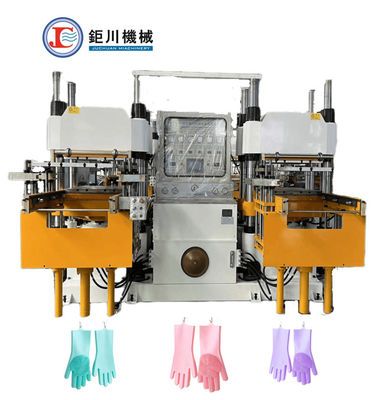 โรงงานตรง Hydraulic Vulcanizing เครื่องพิมพ์ร้อนสําหรับถุงมือล้างจานยาง